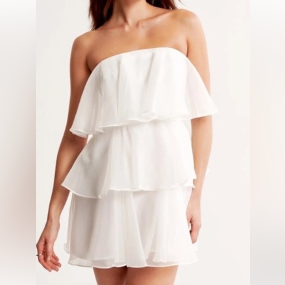 Abercrombie White Mini Dress
